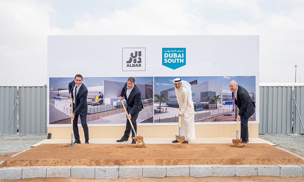 Dubai South and Aldar break ground on new logistics facility