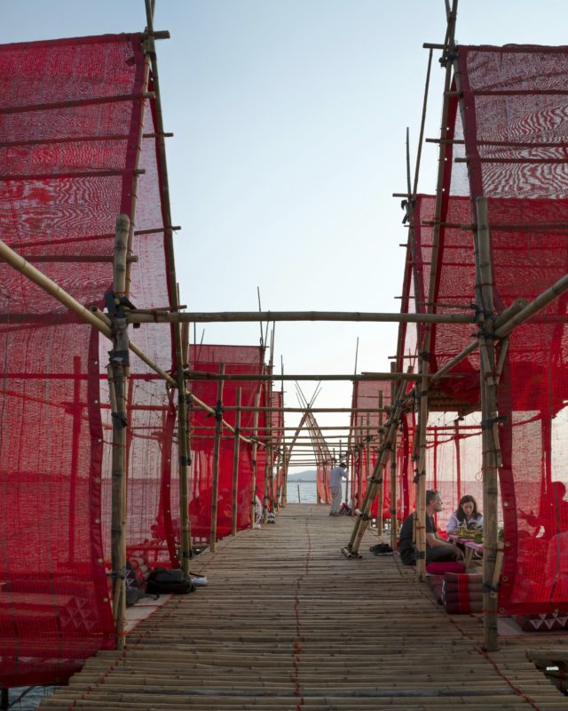 Angsila Oyster Scaffolding Pavilion